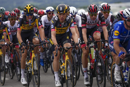 Tour de France sees 2 massive pileups as spectator causes initial crash with sign
