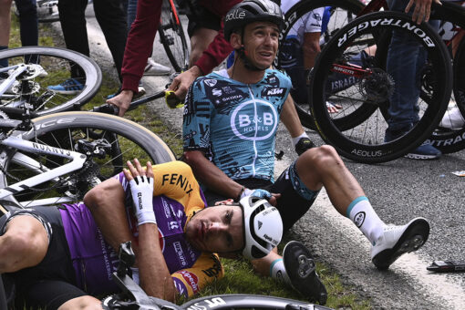 Tour de France fans under scrutiny after one spectator caused pile-up