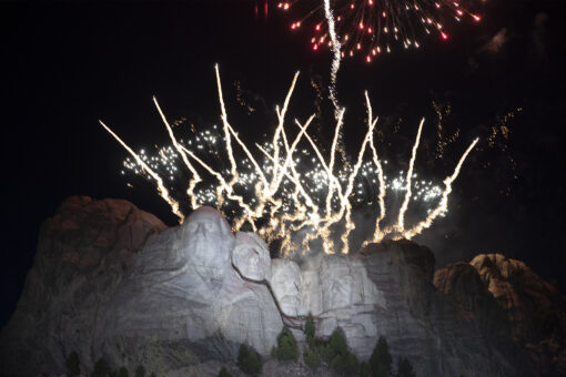 South Dakota Gov. Noem vows legal battle to get Mt. Rushmore July 4th fireworks reinstated for 2022