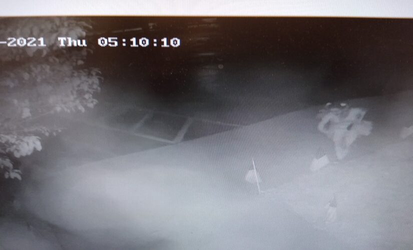 American flag display vandalized: Michigan VFW Post’s camera captures individuals in the act