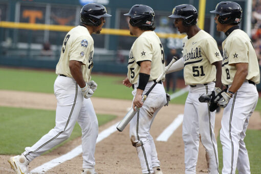 Big 1st inning sends Vandy past MSU 8-2 in CWS finals opener