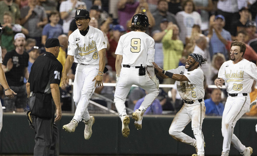 Vanderbilt eliminates Stanford on walk-off wild pitch to keep College World Series hopes alive