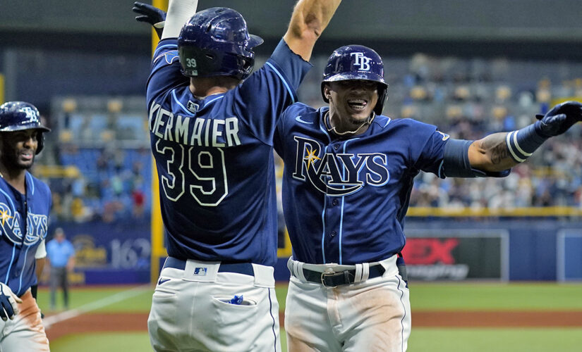 Top prospect Wander Franco homers in MLB debut for Rays