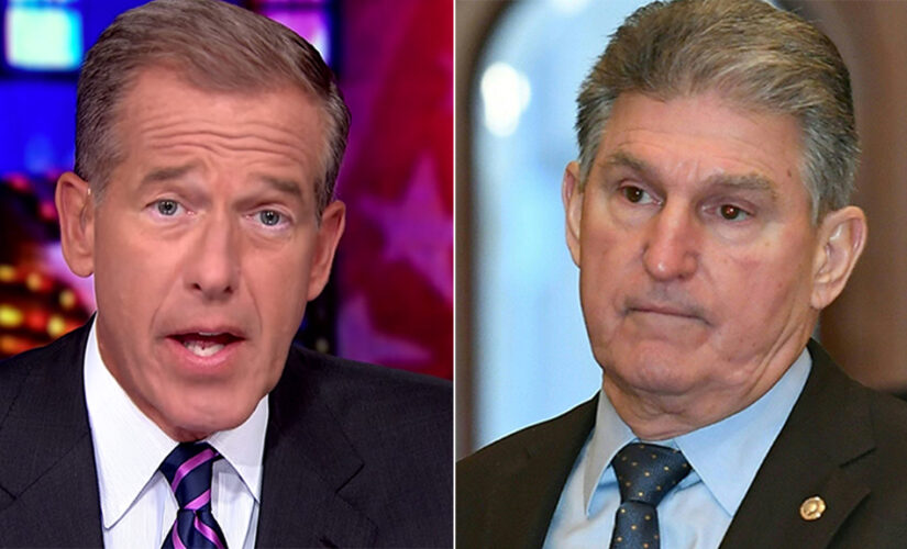 MSNBC’s Brian Williams blasts Joe Manchin as living in world ‘of his own imagination’