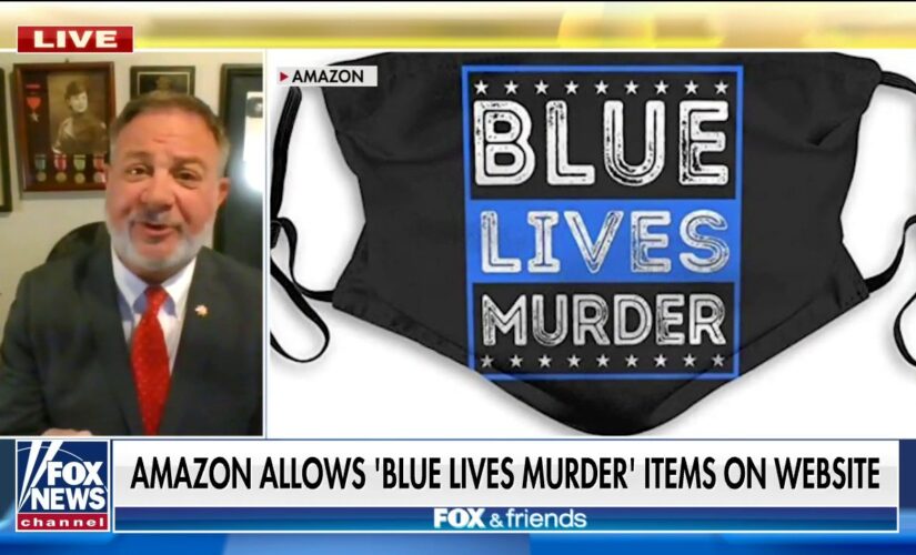 Amazon slammed for allowing ‘Blue Lives Murder’ apparel on site: ‘Dehumanizing and demoralizing’ for cops
