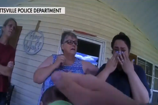 Arkansas rookie police officer saves newborn from choking: See the video