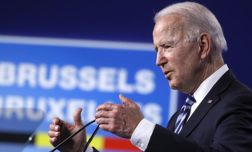 Biden rips GOP, Trump overseas in break from political norm