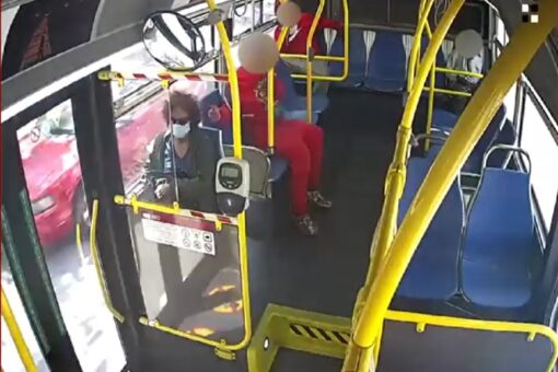 Shocking video shows teen set woman’s hair on fire on San Francisco bus