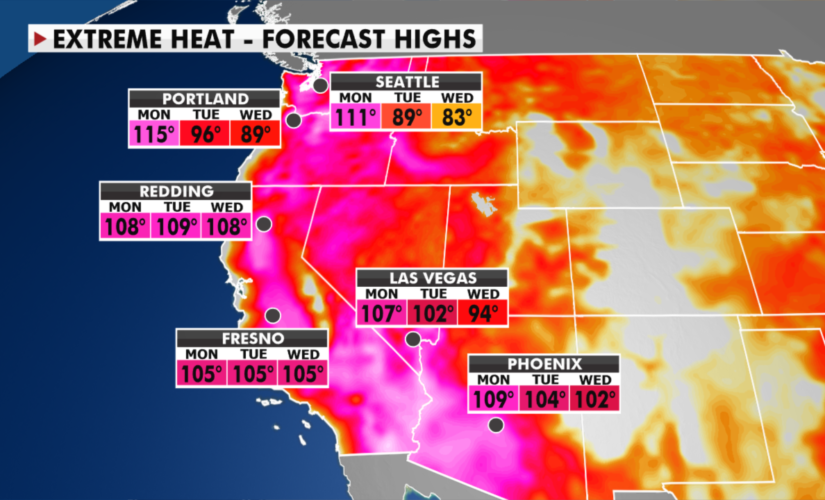 National weather forecast: Seattle, Portland likely to have hottest days ever today