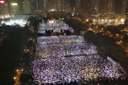China’s deadly Tiananmen crackdown remembered by hundreds in Hong Kong despite ban
