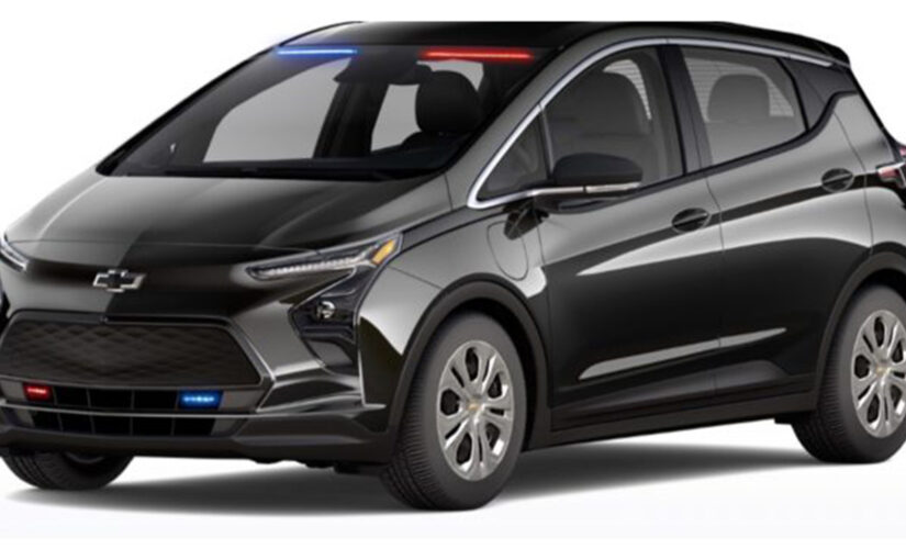 The Chevy Bolt  EV is going undercover as stealth cop car