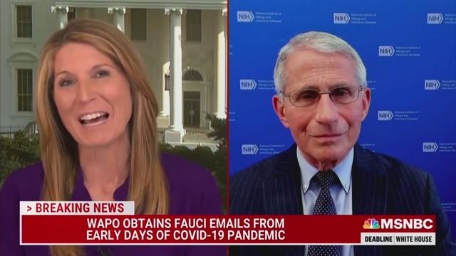 MSNBC’s Nicolle Wallace doesn’t press Fauci on emails, gushes during softball interview