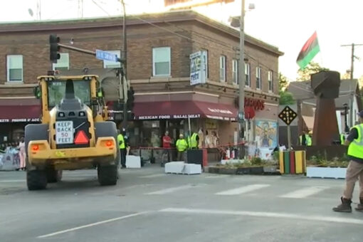 Minneapolis’ George Floyd Square: Crews dismantle barriers as city moves to reopen intersection
