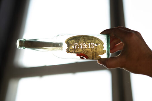 98-year-old message in a bottle found at Ford construction site