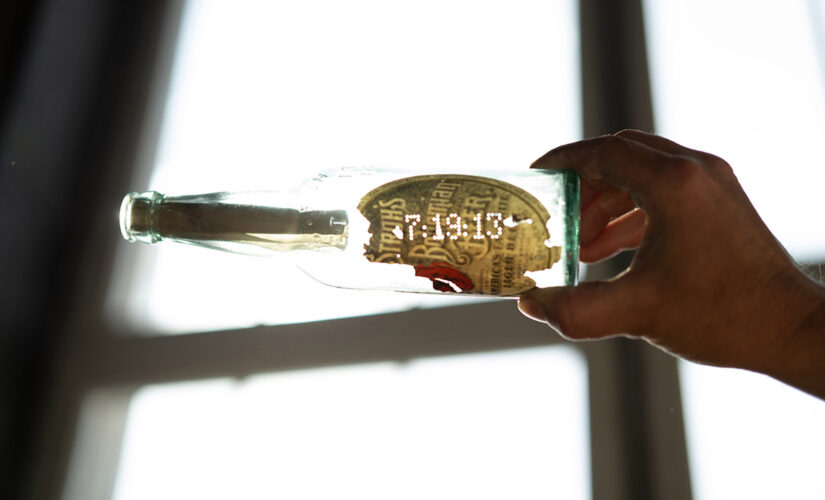 98-year-old message in a bottle found at Ford construction site