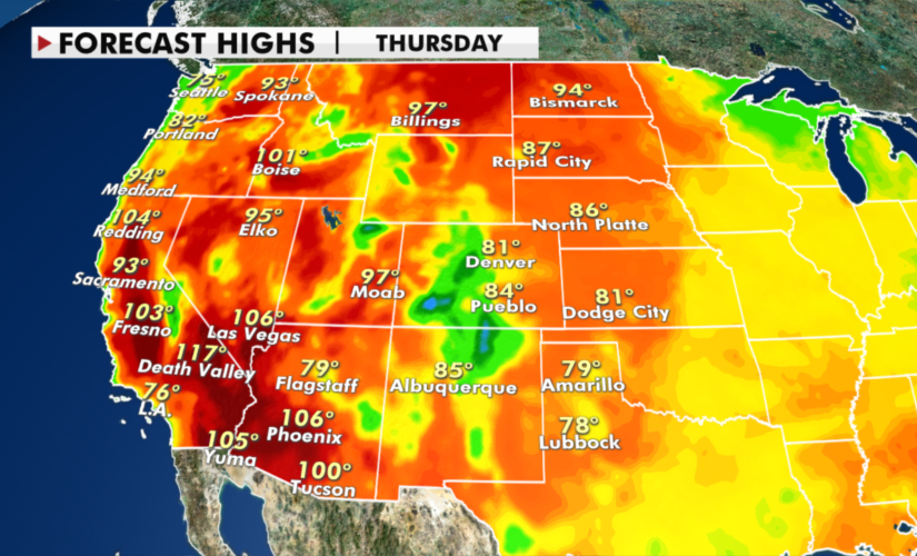 National weather forecast: Record-breaking heat in West this week