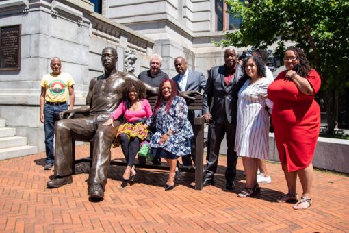New Jersey city unveils 700-pound statue of George Floyd