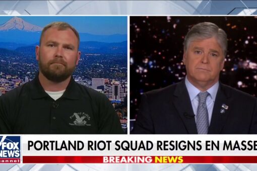 Portland police commander on ‘Hannity’: Riot squad resigning was a ‘long time coming’