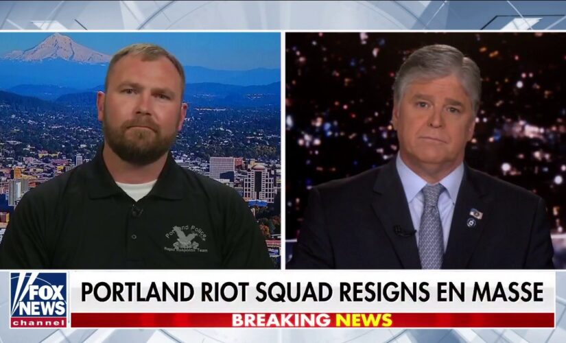 Portland police commander on ‘Hannity’: Riot squad resigning was a ‘long time coming’