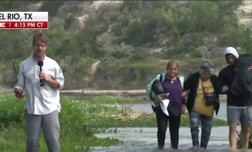 Fox Flight Team catches illegal migrants crossing Rio Grande; Griff Jenkins speaks to smuggler