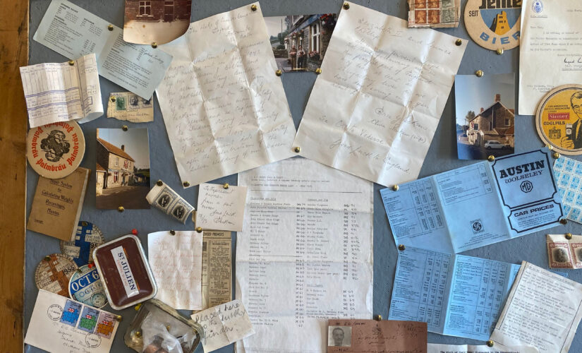 UK pub owner finds time capsule from the 1970s in the walls