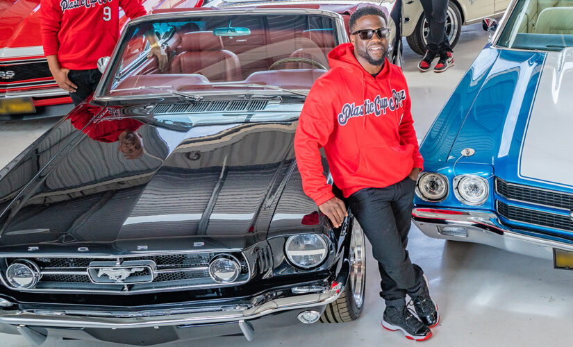Exclusive interview: Kevin Hart collecting muscle cars on new Motor Trend show