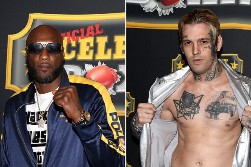 Lamar Odom knocks out Aaron Carter in celebrity boxing match