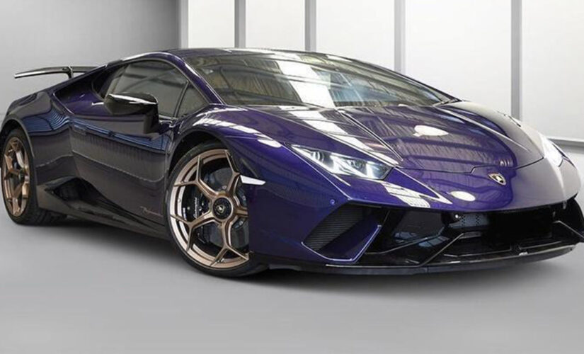 Cops auctioning serial speeder’s $350G Lamborghini