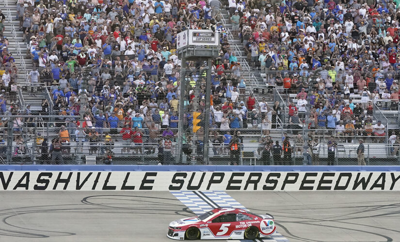 NASCAR in Nashville: Kyle Larson wins third consecutive Cup Series points race
