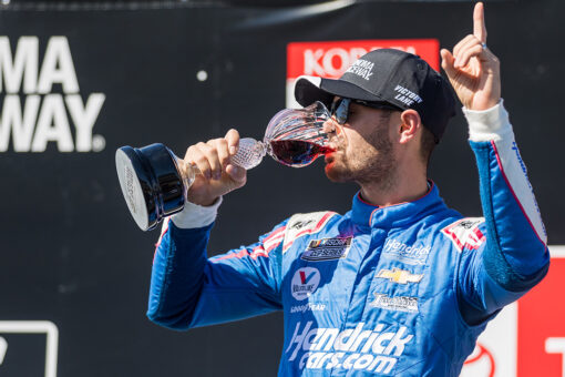 Kyle Larson wins NASCAR All-Star Race pole position