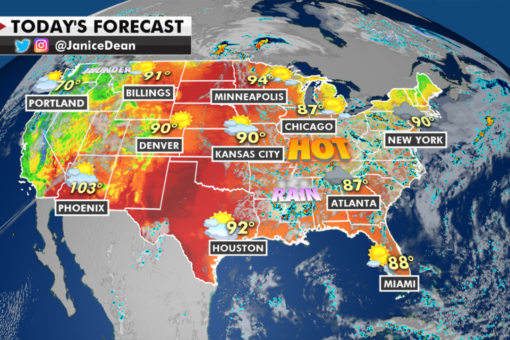 National weather forecast: South faces flooding threat as heavy rain, storms continue