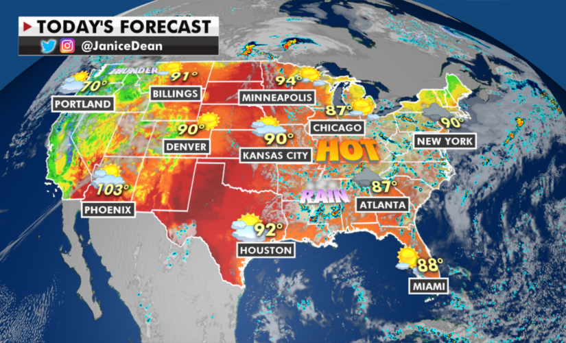 National weather forecast: South faces flooding threat as heavy rain, storms continue