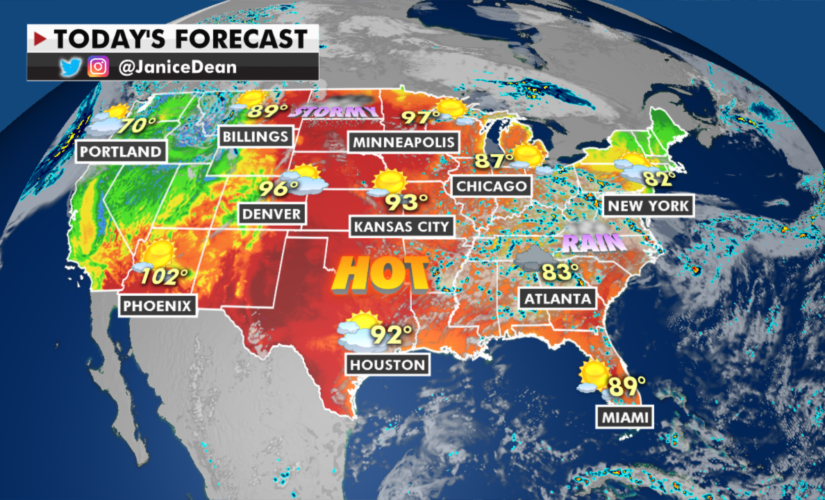 National weather forecast: South faces heavy rain before flood threat moves east