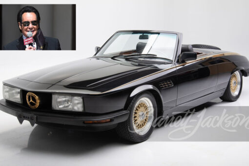 Wayne Newton’s wild custom Mercedes-Benz is up for auction