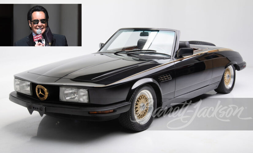 Wayne Newton’s wild custom Mercedes-Benz is up for auction