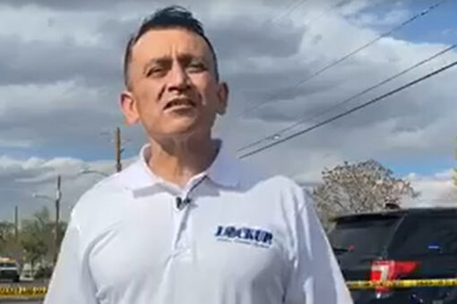 New Mexico mayoral candidate interrupted by sex toy on drone, punched at event