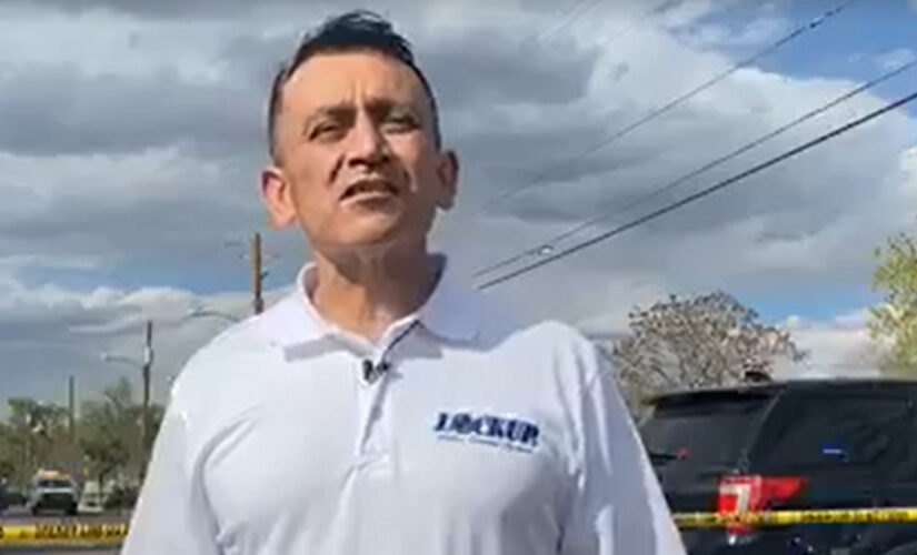 New Mexico mayoral candidate interrupted by sex toy on drone, punched at event