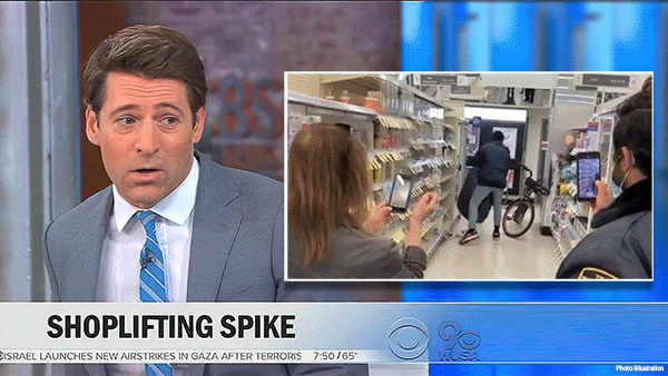 Viral shoplifter defended by CBS anchor as desperate is arrested, suspected by police of stealing spree