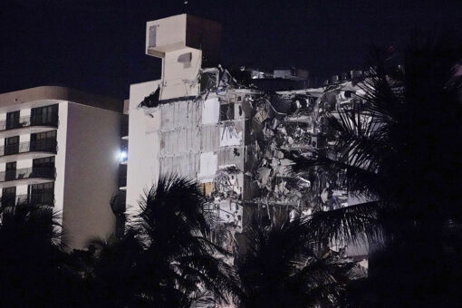 Miami building collapse: Huge emergency operation underway