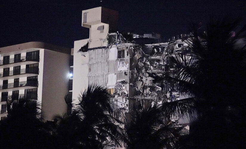 Miami building collapse: Huge emergency operation underway