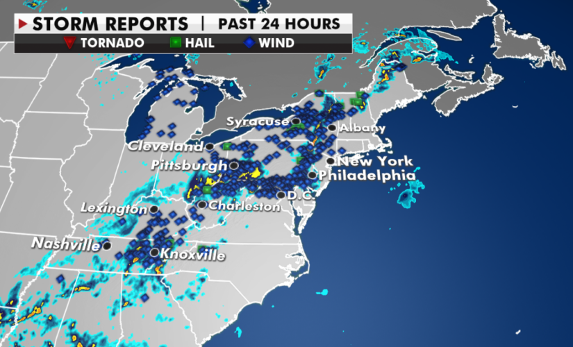 National weather forecast: Eastern US faces flooding risk