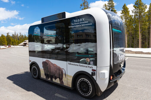 Yellowstone introduces autonomous shuttles