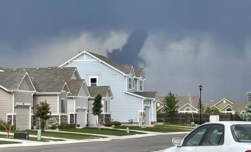 Crazy pictures, video show moment a tornado touched down in northern Colorado