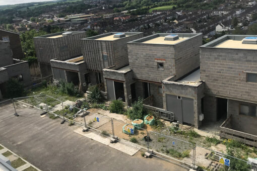 Married couple stuck living in abandoned real estate development