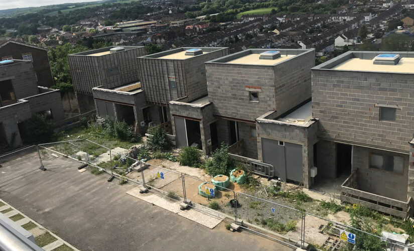 Married couple stuck living in abandoned real estate development