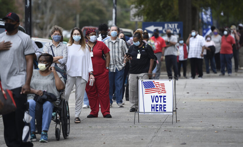 Georgia Dem admits voting bill addresses long lines at polls, then claims it’s really a bad thing