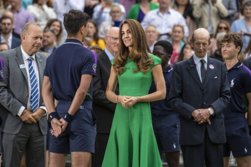 Kate Middleton steps out for first time after COVID-19 isolation at Wimbledon with Prince William