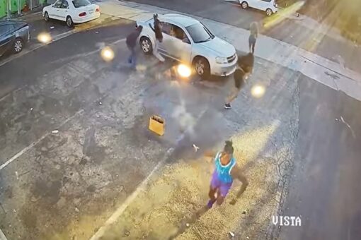 Would-be robbers shot by armed shoppers in Los Angeles