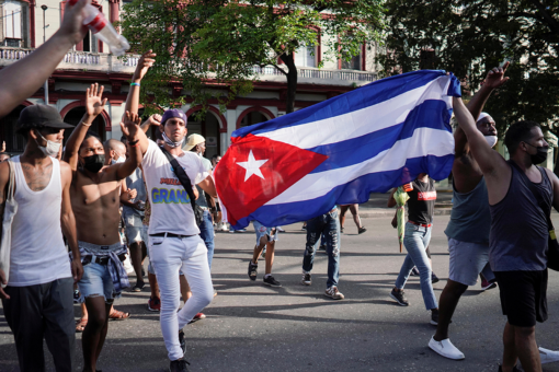 Watch: American flags fly high in opposition of Cuba’s communist government