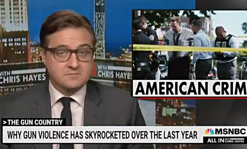 Chris Hayes links crime growth to ‘truly shocking proliferation of guns’